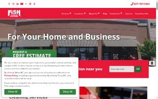 Fish Window Cleaning website