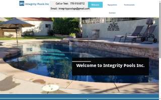 Integrity Pools Inc website