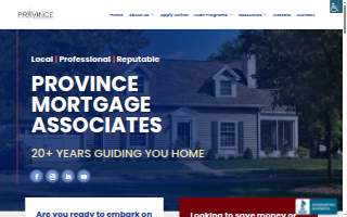 Province Mortgage Associates, Inc. website