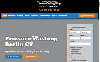 The Powerwashing Kings LLC website