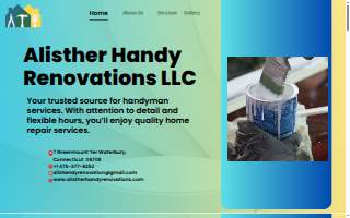 Alisther Handy Renovations LLC website