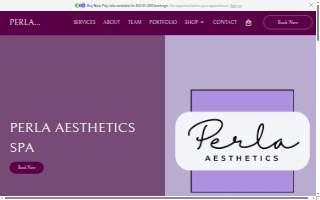 Athena Spa & nails website