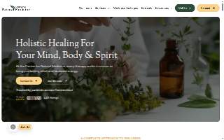 Center For Natural Medicine website