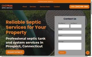 Chipman Septic Services website