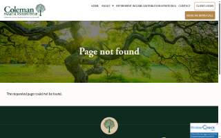 Coleman Financial Advisory Group LLC website