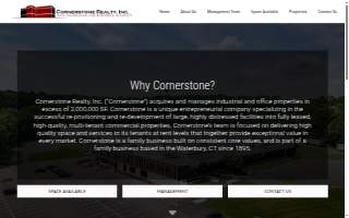 Cornerstone Realty Inc website