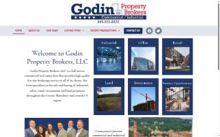 Godin Property Brokers website