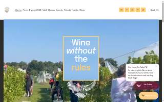 Hawk Ridge Winery of Waterbury website