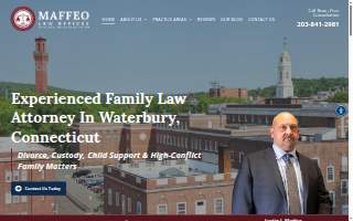 Maffeo Law Offices website