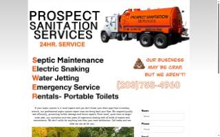 Prospect Sanitation Services Inc website