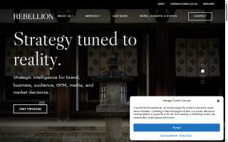 Rebellion Group website