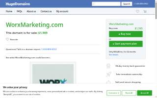 WORX website
