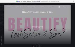 Beautify Lash Salon & Spa LLC website