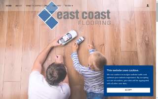 East Coast Flooring and Window Treatments Inc. website