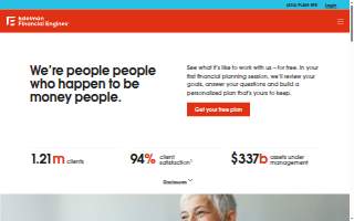 Edelman Financial Engines website