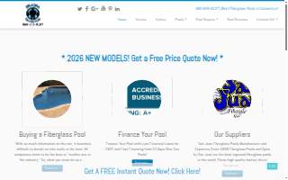 EZ Aqua Blue Sea Pools website