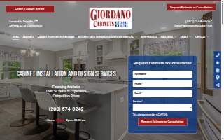 Giordano Cabinets website