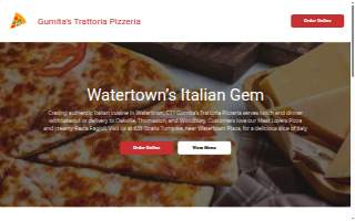 Gumita's Trattoria Pizzeria website