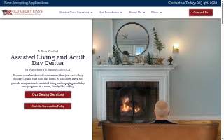 Old Glory Days - Adult Day Care Center website