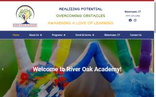 River Oak Academy website