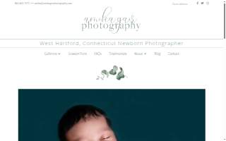 Amika Gair Photography website