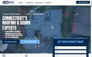 Connecticut Roofing Solutions of West Hartford website