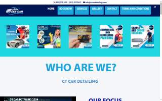 Ct Car Detailing LLC website