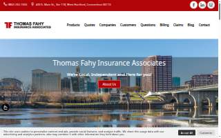 Thomas Fahy Insurance Associates website