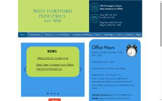West Hartford Pediatrics website