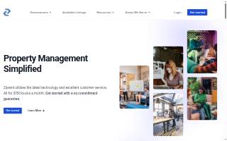 Ziprent website