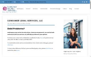 Consumer Legal Services LLC website
