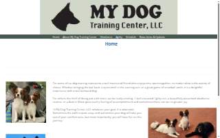 My Dog Training Center LLC website