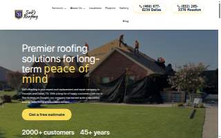 Salinas Roofing Gutters Siding Contract website