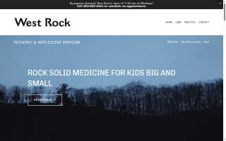 West Rock Pediatrics website
