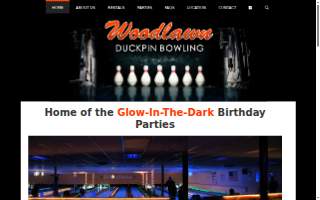 Woodlawn Duckpin Bowling of West Haven website