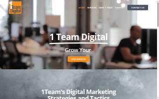 1Team Digital website