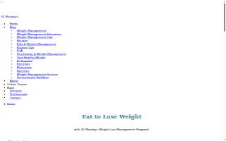 32 Mondays Weight Loss Management website