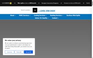 Climate Care, LLC of Westport website