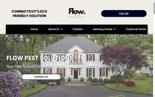 Flow. Pest Solutions website