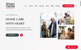 Reliable Home Care - 24/7 Care - Best Choice for Senior Care - Westport CT website