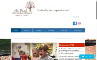 St Paul Christian School website
