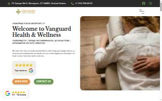 Vanguard Health & Wellness website