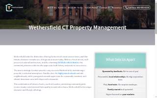 Connecticut Property Management of Wethersfield website