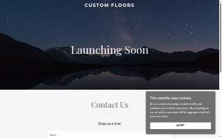 Custom Floors website