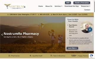 NostrumRx Pharmacy of Wethersfield website