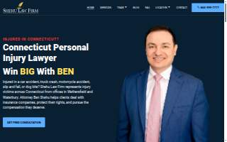 Shehu Law Firm website
