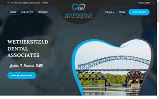 Wethersfield Dental Associates website
