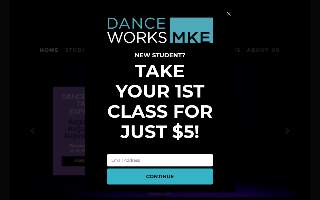 Danceworks Dance Centre website