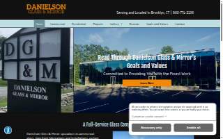 Danielson Glass & Mirror website