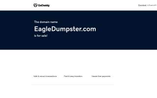 Eagle Dumpster Rental Windham County website